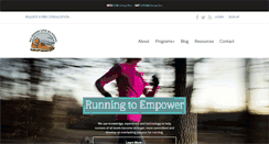 Desktop Screenshot of nofinishlinerunning.com