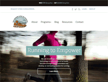 Tablet Screenshot of nofinishlinerunning.com